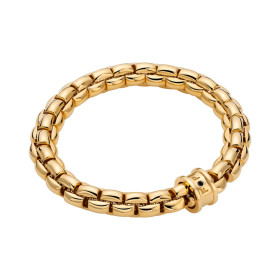 Gelbgold, Armschmuck, FOPE Eka Flex'it Armband, Ref: 01M11BX_BN_G_XGX_00L