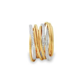 Gelbgold, Ringe, Schmuckwerk Saturn Ring, Ref: SR597-GG-PT-56
