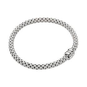Weißgold, Armschmuck, FOPE Solo Flex'it Armband, Ref: 62106BX_BB_B_BBB_00M