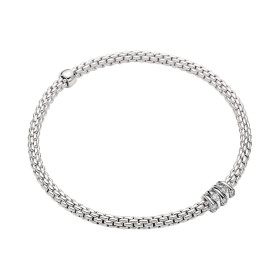 Weißgold, Armschmuck, FOPE Prima Flex'it Armband, Ref: 74608BX_BB_R_XBX_00L