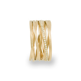 Gelbgold, Ringe, Schmuckwerk Saturn Ring, Ref: SR575-GG-61