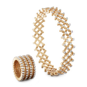 Roségold, Ringe, Serafino Consoli Serafino Multi-Size Ring und Armreif, Ref: S.RB A-7F2 RG WD