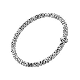 Weißgold, Armschmuck, FOPE Solo Flex'it Armband, Ref: 01M06BX_BN_B_XBX_0XL