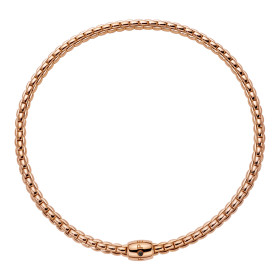 Roségold, Halsschmuck, FOPE Eka Flex'it Halskette mit dekorativem Verschluss 07F05CX_BN_R_XRX_034