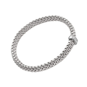 Weißgold, Armschmuck, FOPE Vendôme Flex'it Armband, Ref: 58402BX_BB_B_XBX_00S