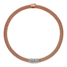         Roségold, Halsschmuck, FOPE Panorama Collier 58812CX_PB_R_XBX_042