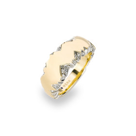 Gelbgold, Ringe, Schmuckwerk Alpen Ring, Ref: GR315-GG-49
