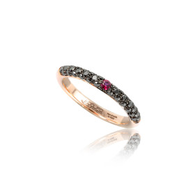 Roségold, Ringe, Adolfo Courrier Roulette Ring P2-ROU-02