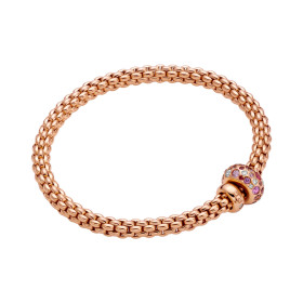Roségold, Armschmuck, FOPE Solo Flex'it Armband, Ref: 61206BX_P3_R_RRX_0XL
