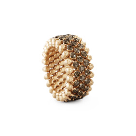 Roségold, Ringe, Serafino Consoli Brevetto Multi-Size Ring, Ref: RMS 5M2 RG BRD