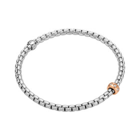 Weißgold, Armschmuck, FOPE Eka Flex'it Armband, Ref: 73101BX_BB_B_XRX_00S