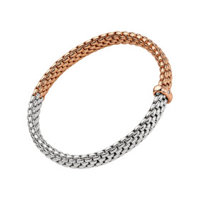 Roségold &amp;amp; Weißgold, Armschmuck, FOPE Vendôme Flex'it Armband, Ref: 01M02B2_BB_1_XRX_00M