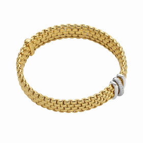Gelbgold, Armschmuck, FOPE Panorama Flex'it Armband, Ref: 58704BX_BB_G_BBB_00M