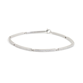 Weißgold, Armschmuck, Schmuckwerk Armband Saturn SA107-WG