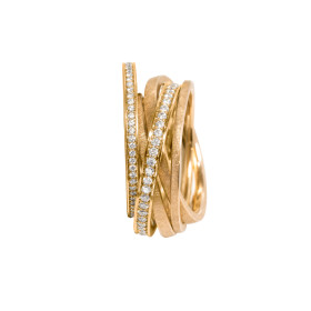 Gelbgold, Ringe, Schmuckwerk Saturn Ring, Ref: SR856-GG-52