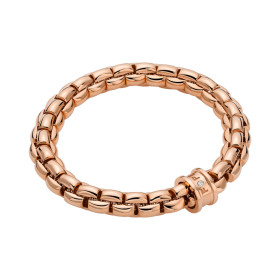 Roségold, Armschmuck, FOPE Eka Flex'it Armband mit weißen Brillanten 01M11BX_BB_R_XRX_0XS