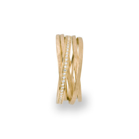 Gelbgold, Ringe, Schmuckwerk Saturn Ring, Ref: SR555-GG-56
