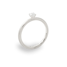 Platin, Ringe, Schmuckwerk Alpen Solitärring, Ref: GT1414-PT-63