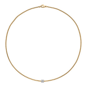 Weißgold, Halsschmuck, FOPE Aria Halskette 89003CX_BB_G_XBX_043