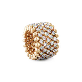 Roségold, Ringe, Serafino Consoli Brevetto Multi-Size Ring, Ref: RMS 7M4 RG WD
