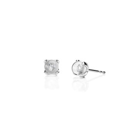 Platin, Ohrringe, Schmuckwerk Glasklar Ohrstecker CO167-PT