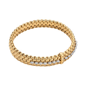 Gelbgold, Armschmuck, FOPE Panorama Flex'it Armband, Ref: 58504BX_BB_G_GBX_00M