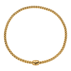 Gelbgold, Halsschmuck, FOPE Eka Flex'it Halskette, Ref: 07F10CX_BN_G_XGX_040