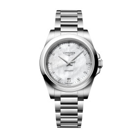 Damenuhr, Longines CONQUEST, Ref: L3.460.4.87.6