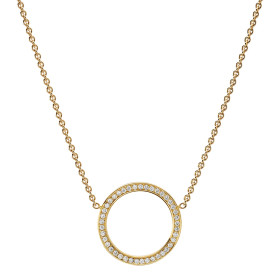 Gelbgold, Halsschmuck, Schmuckwerk Halskette Saturn SH115-GG