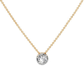 Rotgold, Halsschmuck, Schmuckwerk Alpen Halskette GH434-RG