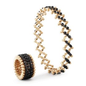 Roségold, Ringe, Serafino Consoli Serafino Multi-Size Ring und Armband S.RB 5M4 RBG BD