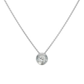 Platin, Halsschmuck, Schmuckwerk Glasklar Halskette DH887-PT-PT