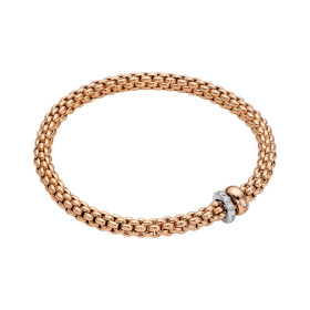 Roségold, Armschmuck, FOPE Solo Flex'it Armband, Ref: 62406BX_PB_R_BRX_00M