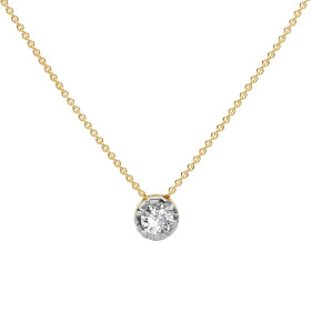 Gelbgold, Halsschmuck, Schmuckwerk Alpen Halskette GH434-GG