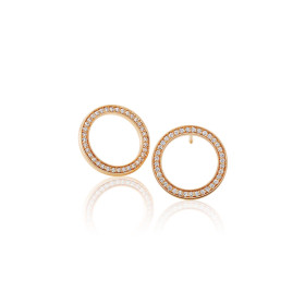 Rotgold, Ohrringe, Schmuckwerk Ohrstecker Saturn SO825-RG