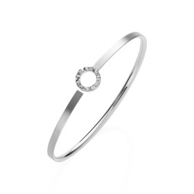 Weißgold, Armschmuck, Schmuckwerk Armspange Alpen GA705-WG