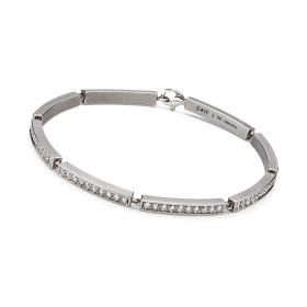 Weißgold, Armschmuck, Schmuckwerk Armband Saturn SA117-WG