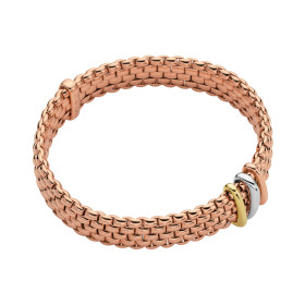 Roségold, Armschmuck, FOPE Panorama Flex'it Armband, Ref: 58704BX_XX_R_RBG_00M