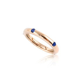 Roségold, Ringe, Adolfo Courrier Deep Blue Ring TK2-DB-03