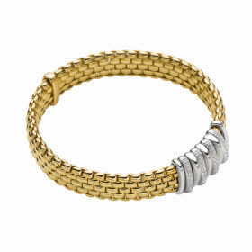Gelbgold, Armschmuck, FOPE Panorama Flex'it Armband, Ref: 58804BX_BB_G_BBX_00S