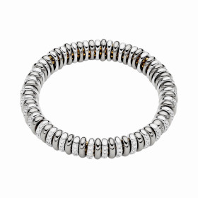 Gelbgold &amp;amp; Weißgold, Armschmuck, FOPE Vendôme Flex'it Armband, Ref: 58102B3_BB_G_BBX_00L