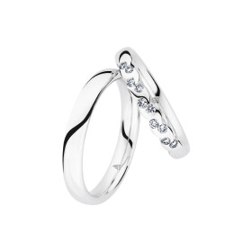 Weißgold, Ringe, Christian Bauer Trauring-Set 0245475-0280179