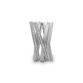 Platin, Ringe, Schmuckwerk Saturn Ring, Ref: SR866-PT-59