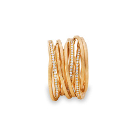 Gelbgold, Ringe, Schmuckwerk Saturn Ring, Ref: SR597-GG-61