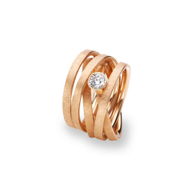 Rotgold, Ringe, Schmuckwerk Ring Saturn, Ref: SR754-RG-55