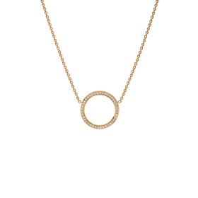 Rotgold, Halsschmuck, Schmuckwerk Halskette Saturn SH105-RG