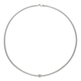 Weißgold, Halsschmuck, FOPE Prima Flex'it Collier 74308CX_BB_B_BBB_043