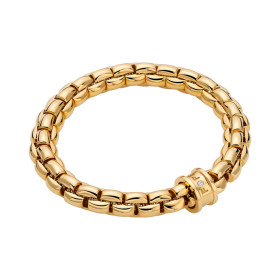Gelbgold, Armschmuck, FOPE Eka Flex'it Armband, Ref: 01M11BX_BB_G_XGX_00S