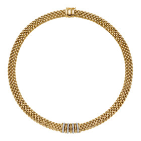         Gelbgold, Halsschmuck, FOPE Panorama Collier 58812CX_BB_G_GBX_042