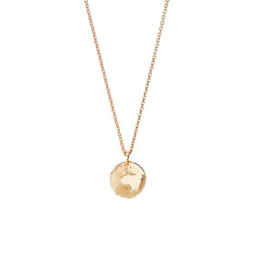 Rotgold, Halsschmuck, Schmuckwerk Halskette Meine Welt OH404-RG